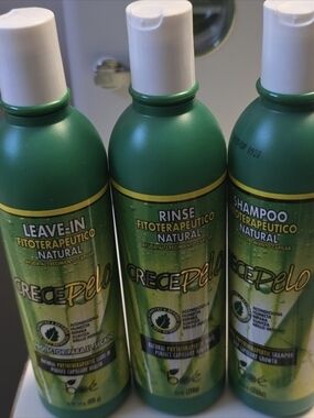 Green Leave-In & Rinse Hair Conditioner - Natural Fitoterapeutico
